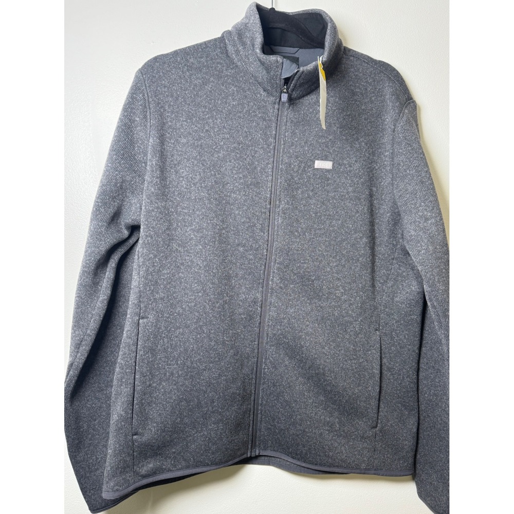 FIGS Teams Full Zip Sweater Knit Jacket Sz L NWT
